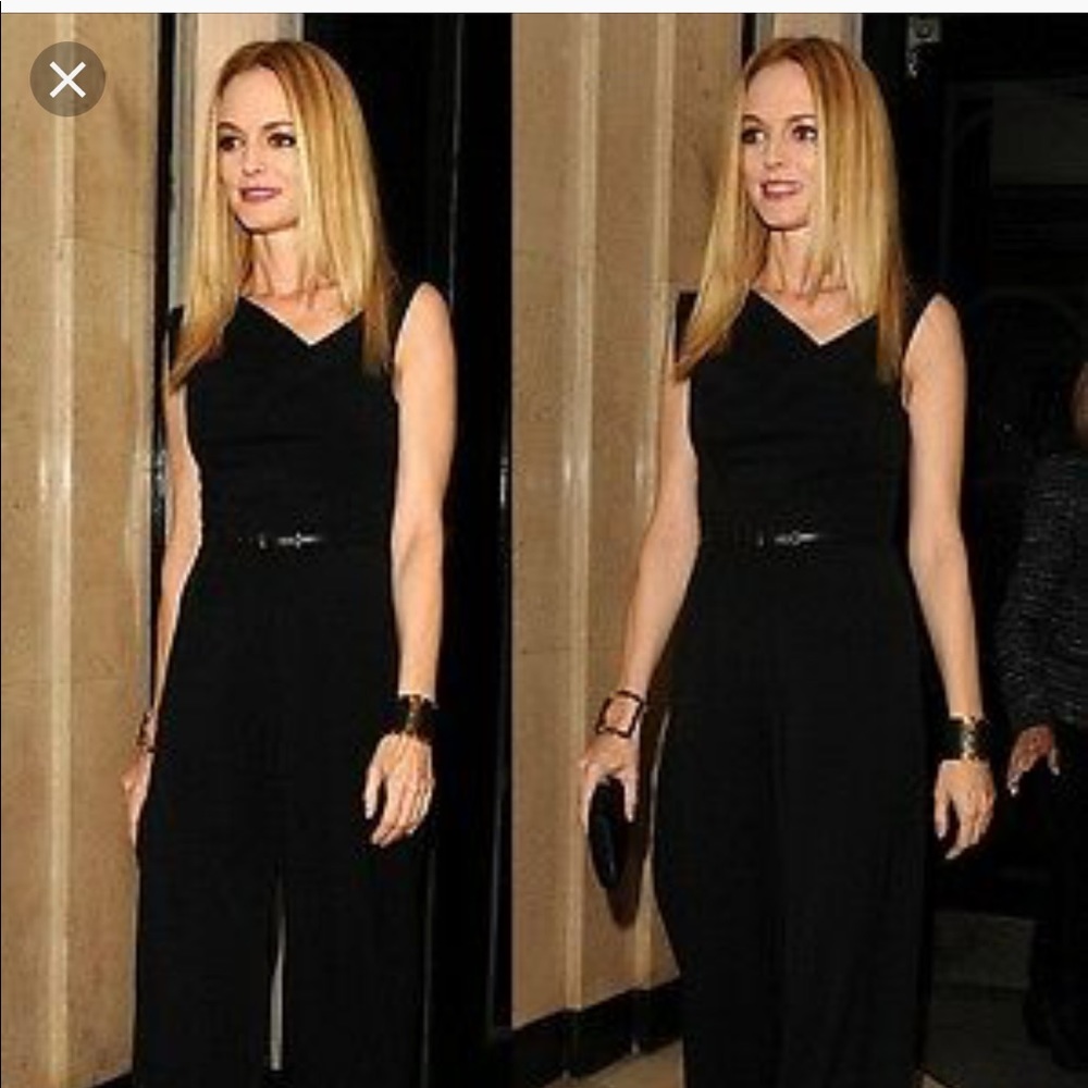 Black Halo Jackie O Jumpsuit. Black size 2